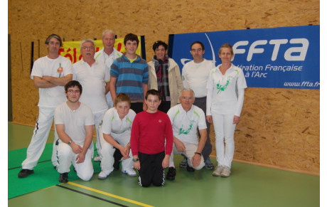 Compétition tir en salle dimanche 25 novembre 2012 BIARS SUR CERE