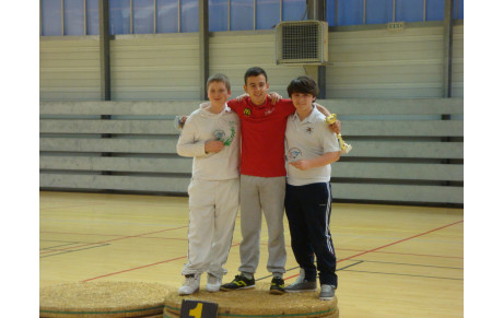 Championnat de ligue jeunes tir en salle à TARBES le 09/02/2014
