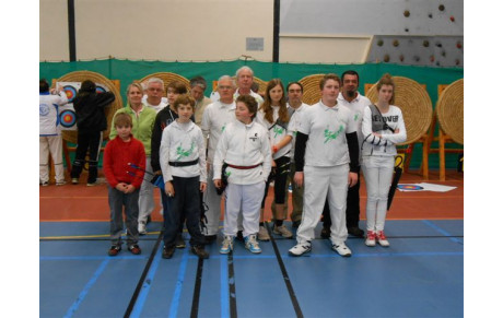 Championnat du LOT tir en salle Cahors 18 janvier 2015