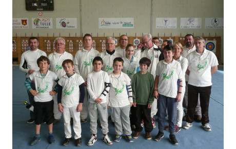 Compétition tir salle Tulle le 06 décembre 2015 :