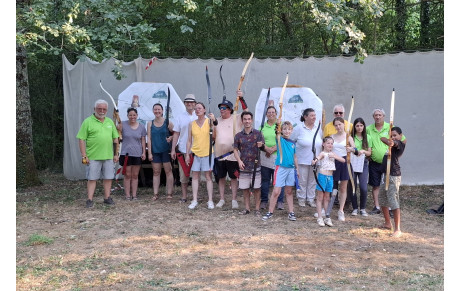 Initiation été camping La Verte Rive à PINSAC